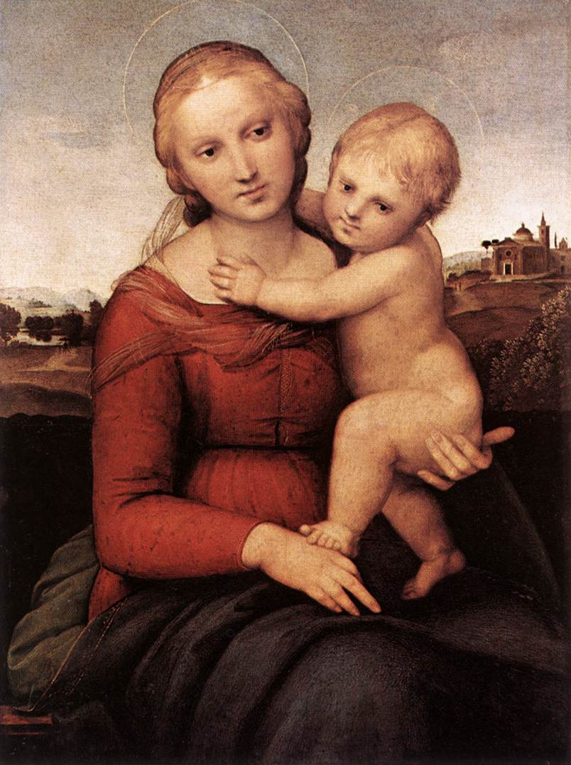Mrs. Hall Madonna and Child paintings